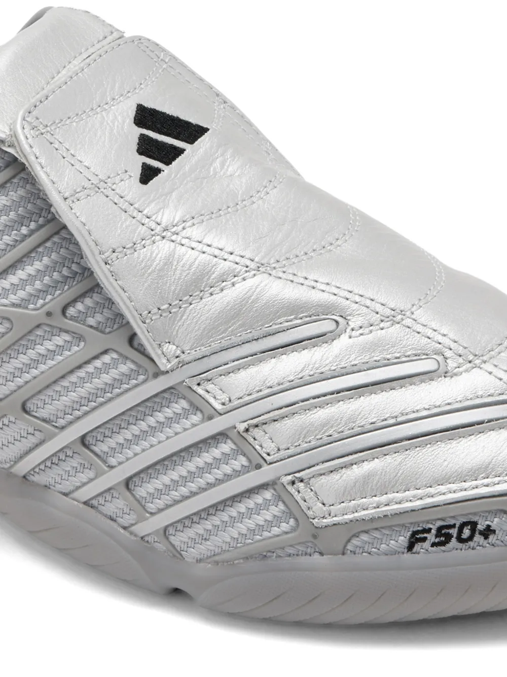 adidas F50 sneakers met applicatie Zilver