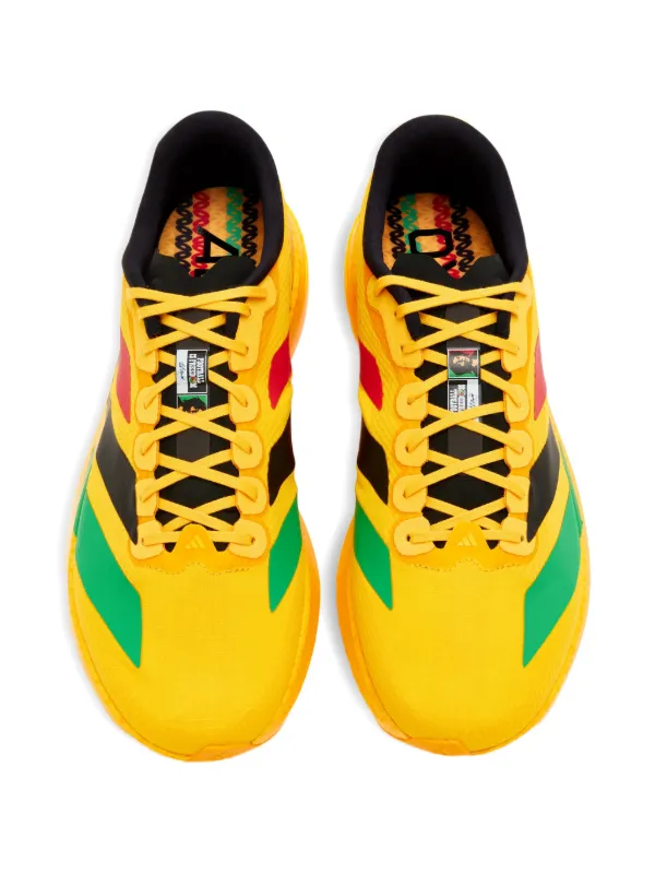 Adidas Jamaica 26 x Bob Marley Adizero EVO SL Sneakers | Yellow