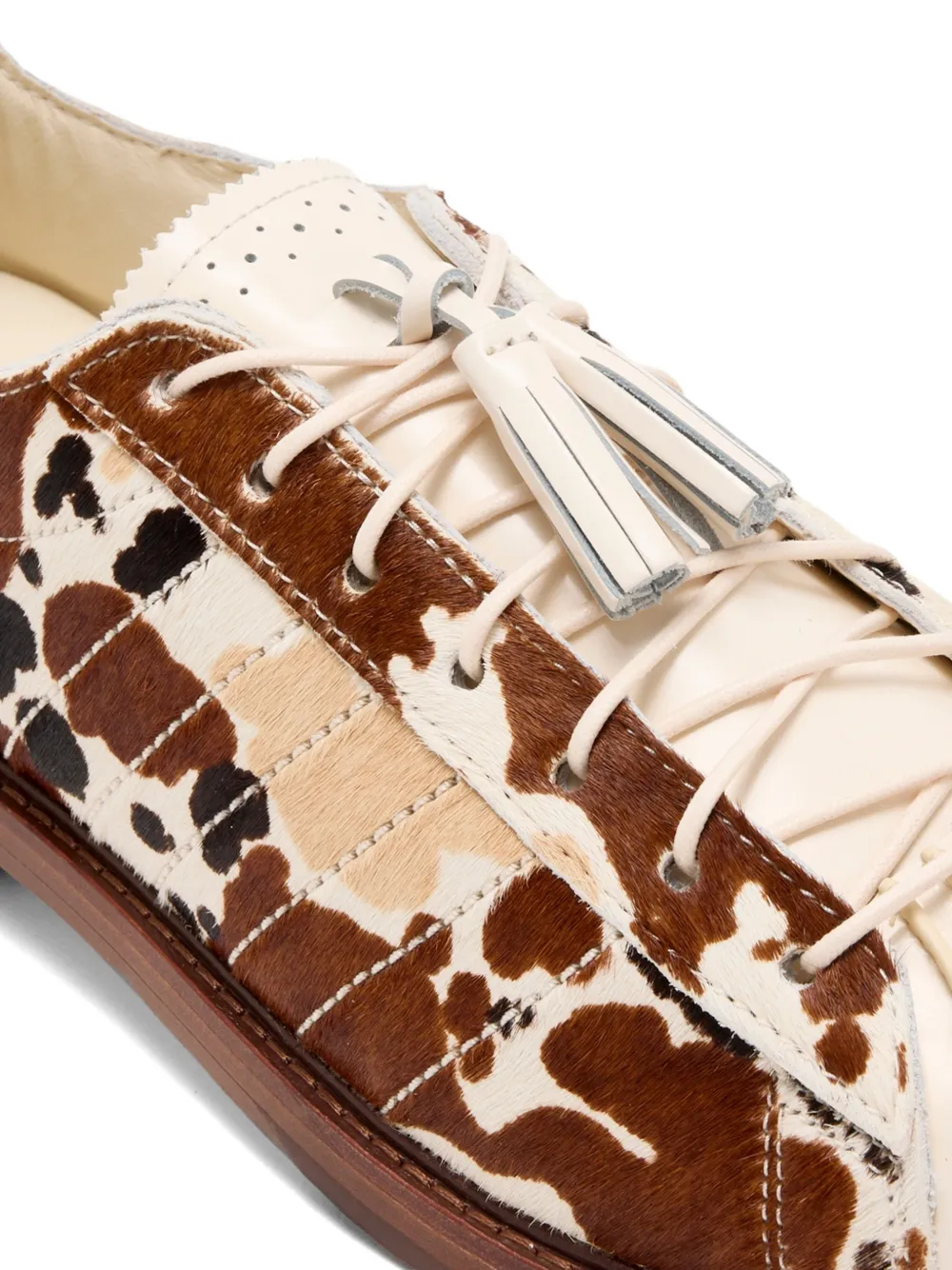 adidas x Clot by Edison Chen Superstar sneakers met print Beige