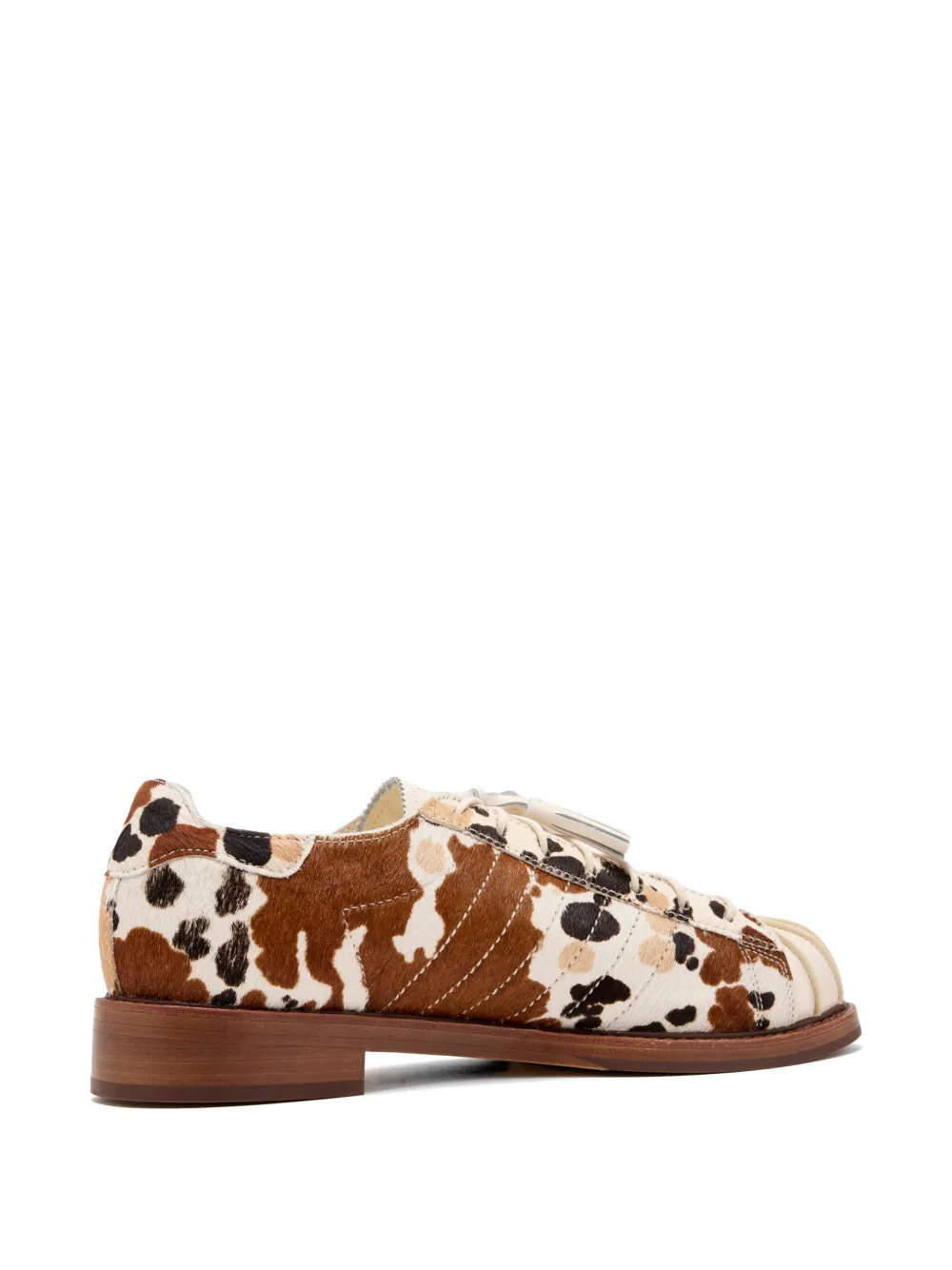 adidas x Clot by Edison Chen Superstar sneakers met print Beige