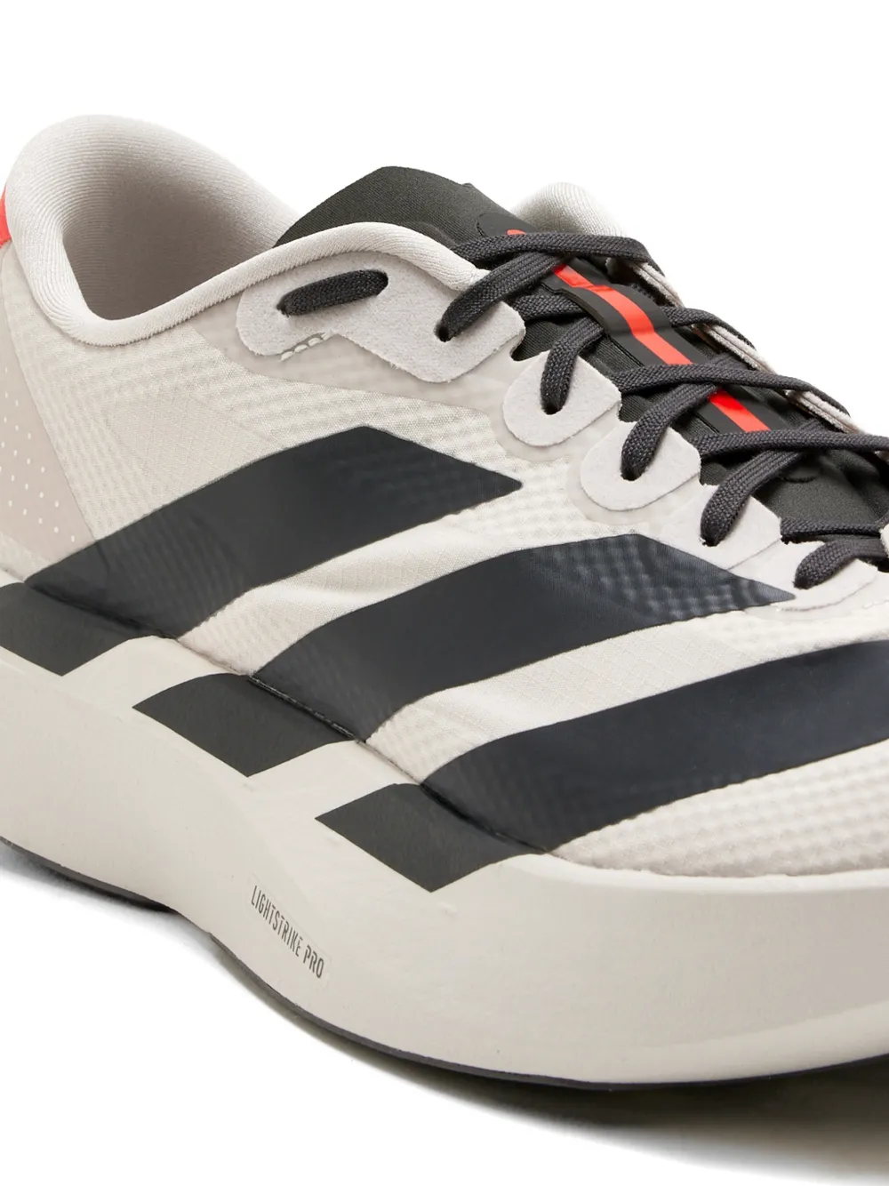 adidas x Audi Adizero Evo SL striped sneakers Beige