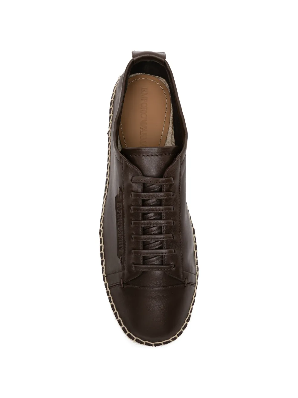 Emporio Armani Supple espadrilles Bruin