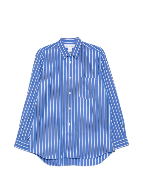 Comme Des Garçons striped pocket shirt