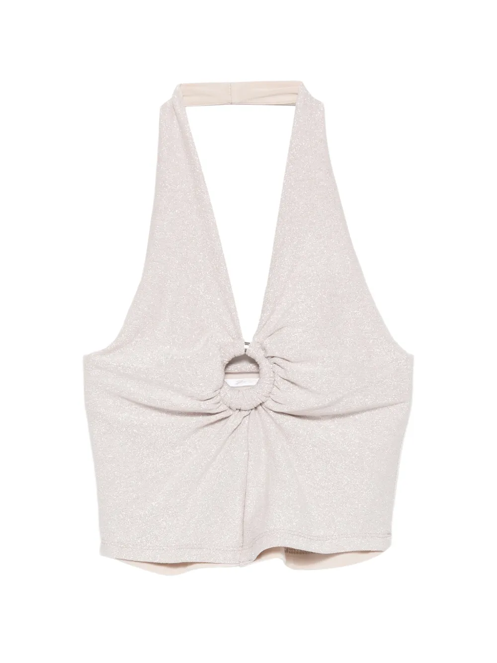 Miss Grant Kids ring halterneck top - Toni neutri