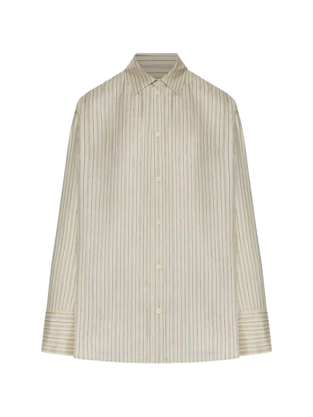 TOTEME striped-pattern shirt - Toni neutri