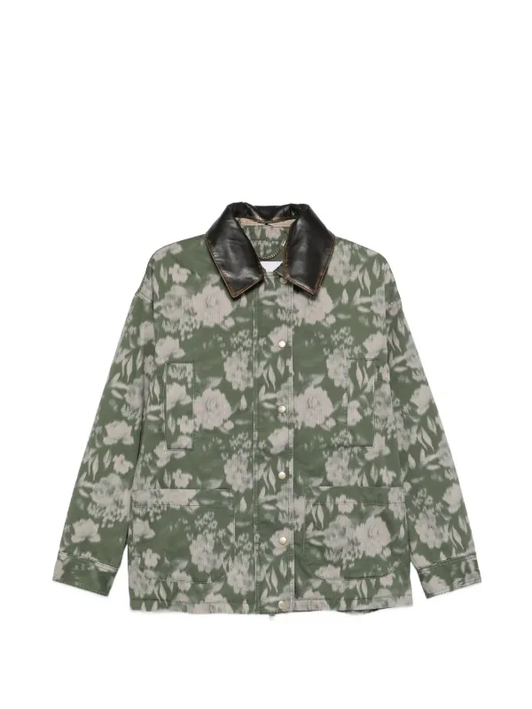 Halfboy Zip-up Jacket in Green