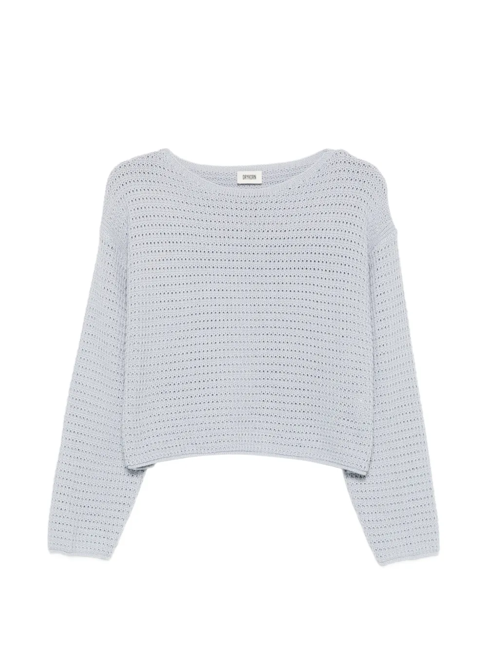 Drykorn Imenia open-knit sweater - Blu