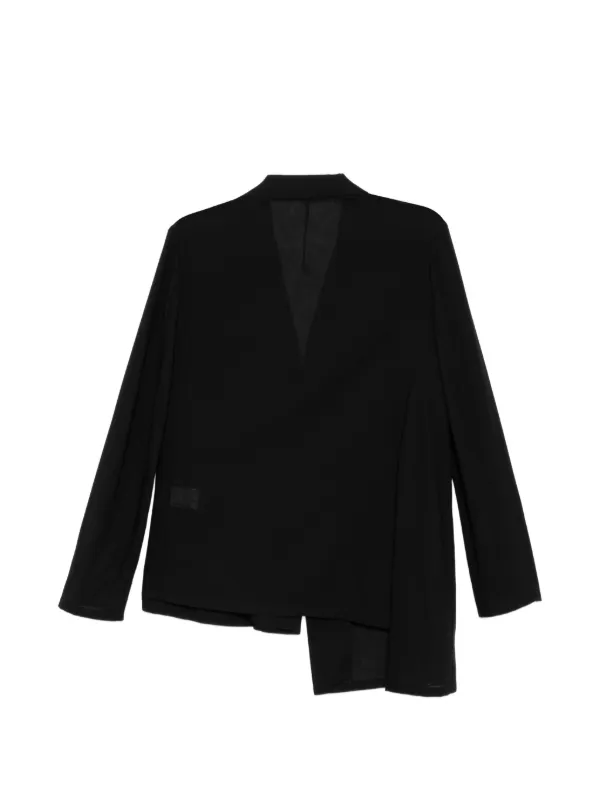Y's for men ブラックストライプジャケット S Y'sフォーメン テーラードジャケット 黒 Y's for men ストライプ