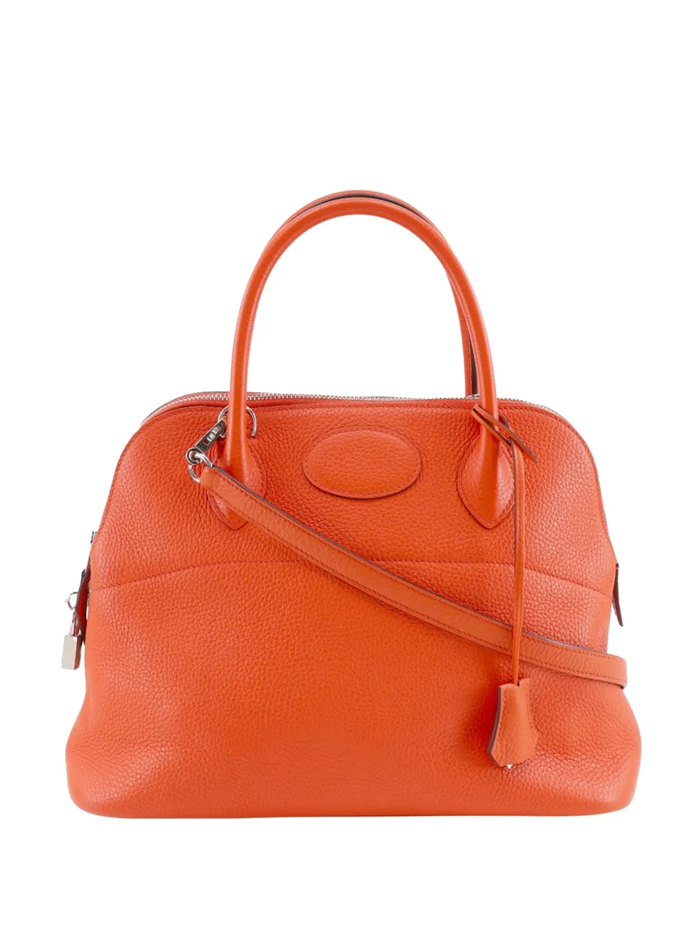 Hermès Pre-Owned 2017 Clemence Bolide 31 satchel - Arancione