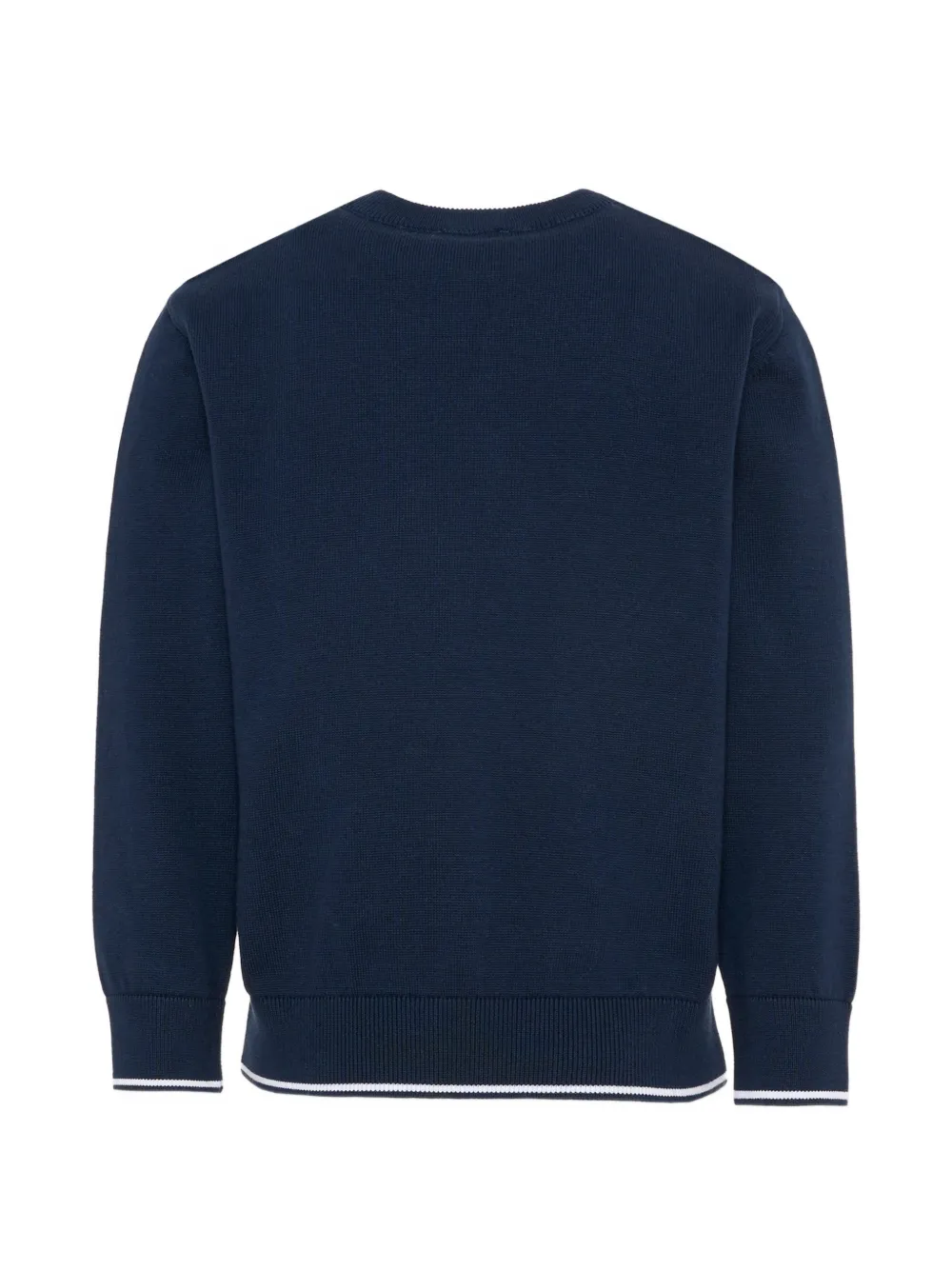  Paul & Shark Junior Logo-embroidered Sweater - Blue 