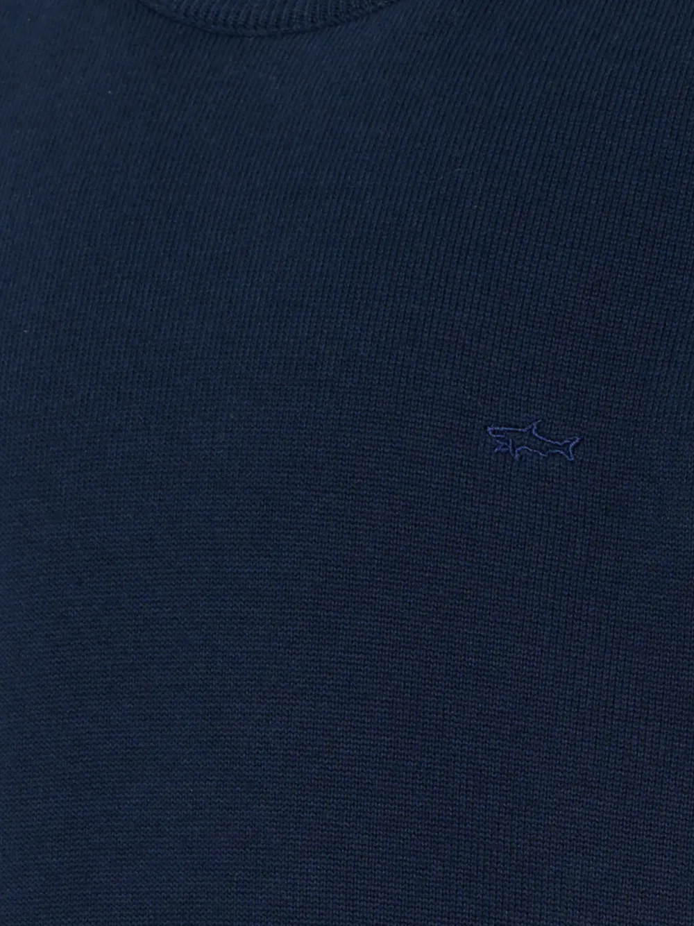  Paul & Shark Junior Logo-embroidered Sweater - Blue 