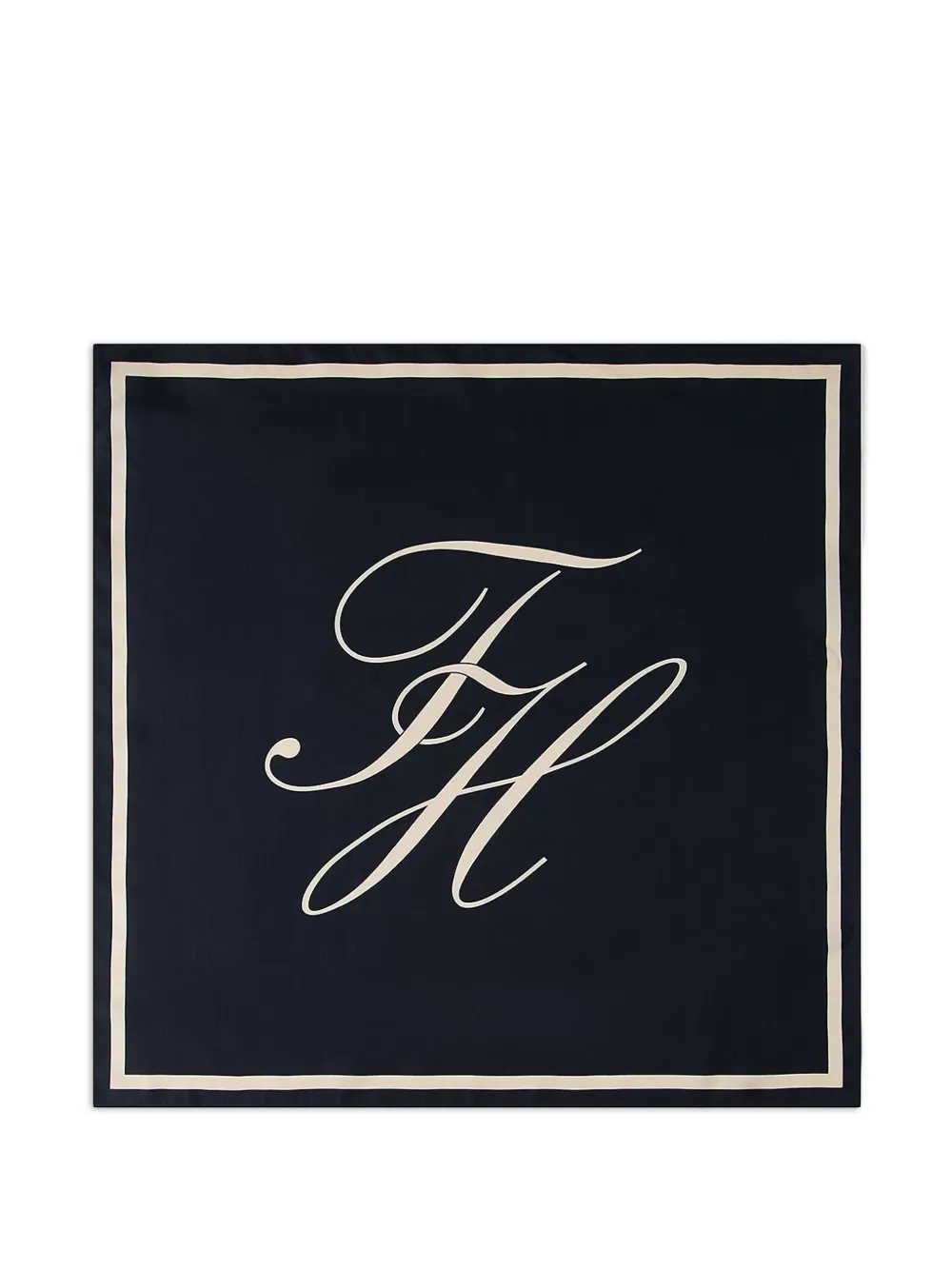 Tommy Hilfiger Foulard con stampa - Blu