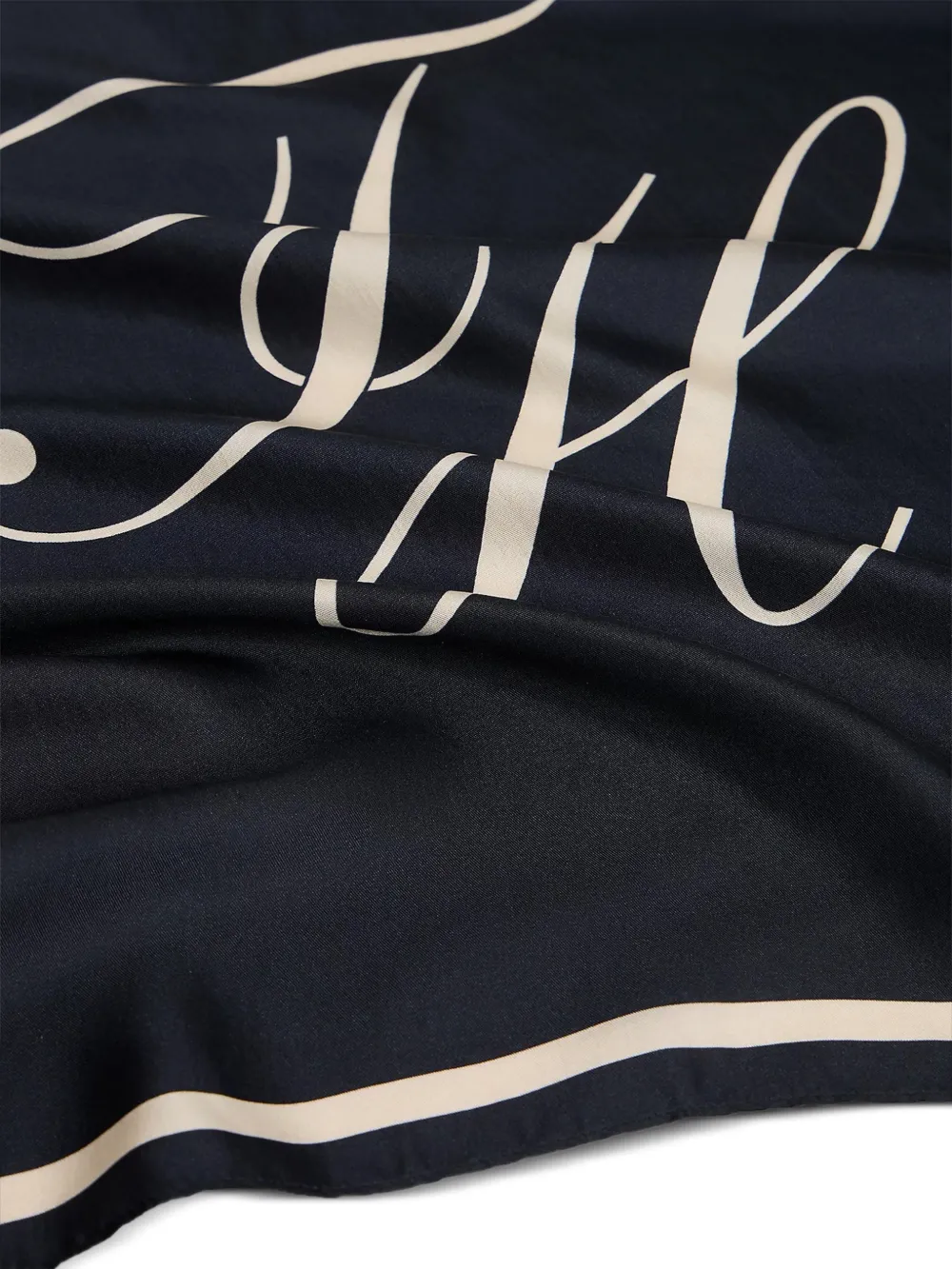 Tommy Hilfiger Sjaal met logoprint Blauw