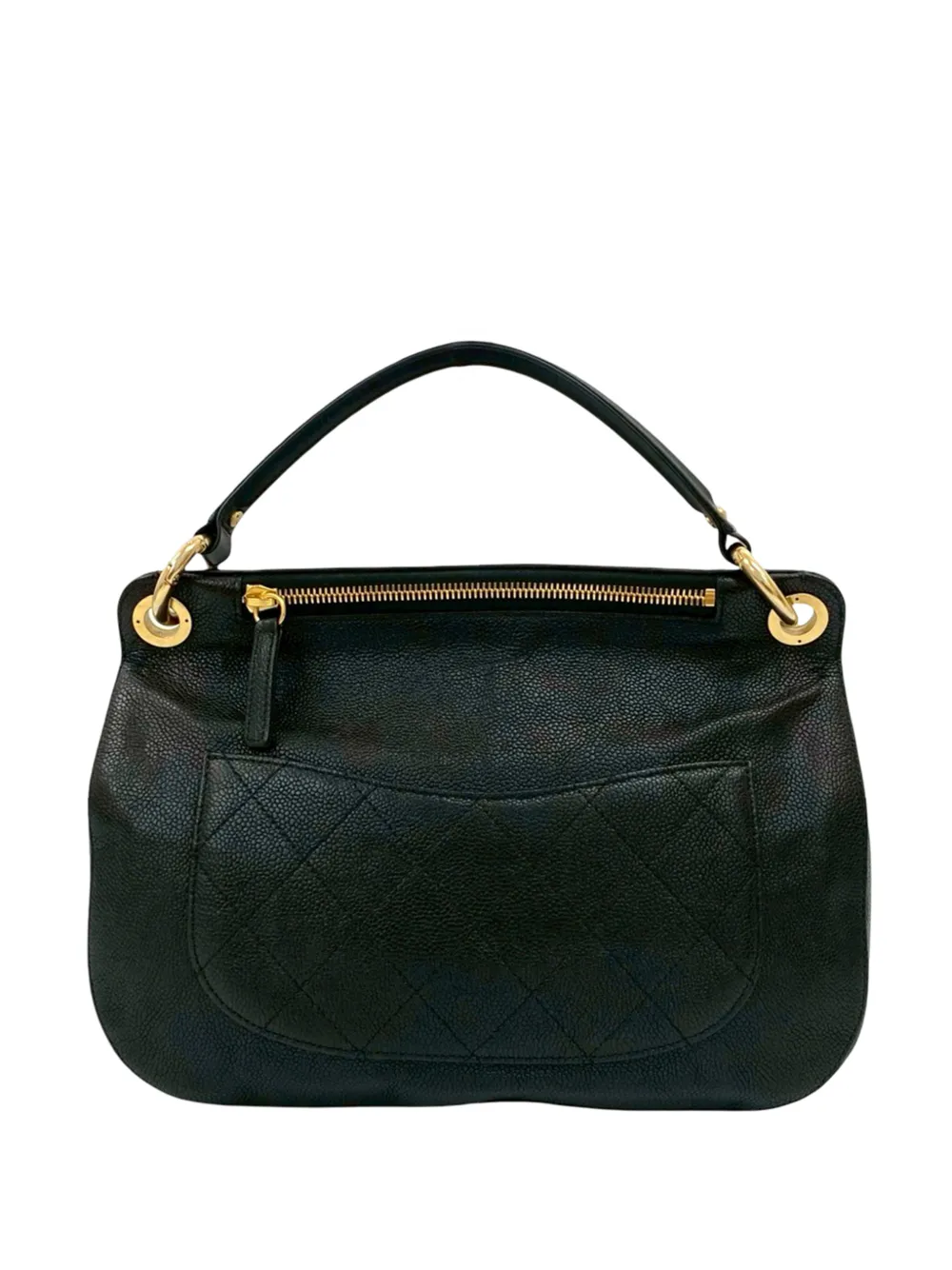 2016-2017 Cc Caviar Top Handle Flap Satchel