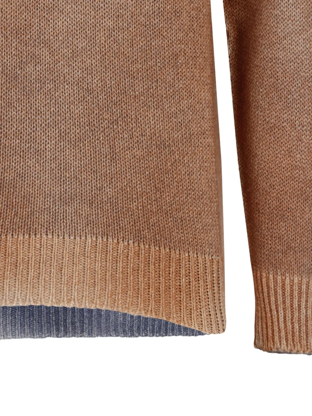  Gran Sasso V-neck Sweater - Neutrals 