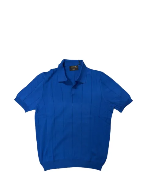 Gran Sasso vertical-stripe polo shirt