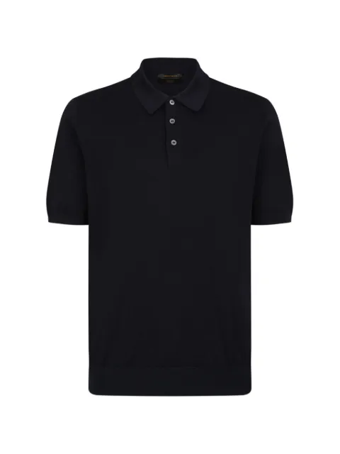 Gran Sasso short-sleeve button polo shirt