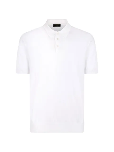 Gran Sasso short-sleeve button polo shirt