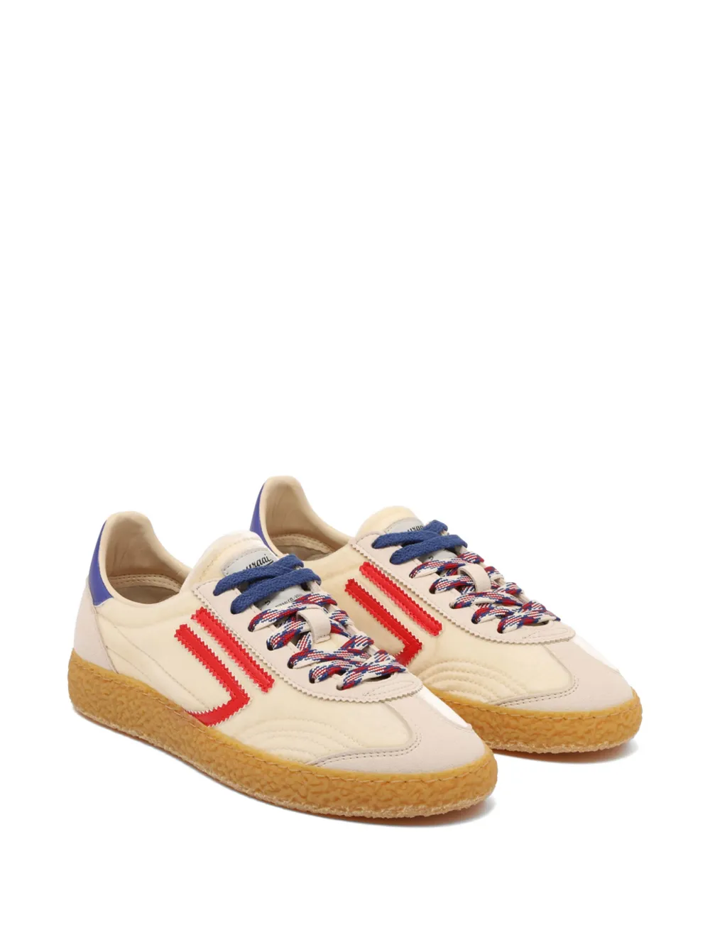 Puraai Sneakers met logopatch Beige