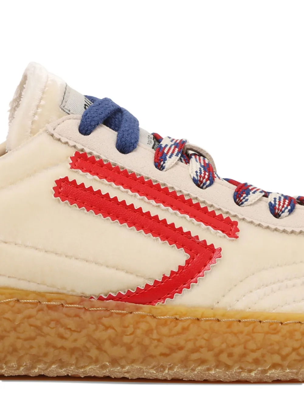 Puraai Sneakers met logopatch Beige