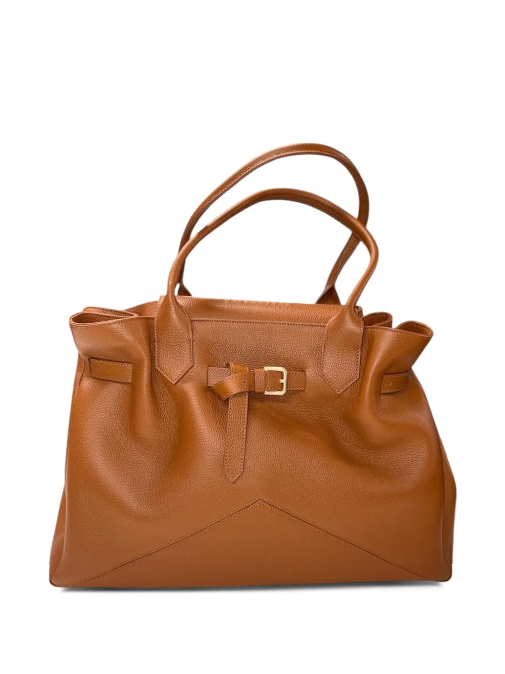 Ballantyne Kate 993 buckle detail tote bag - Marrone