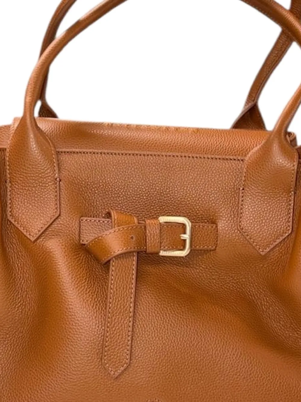 Ballantyne Kate 993 shopper met gespdetail Bruin