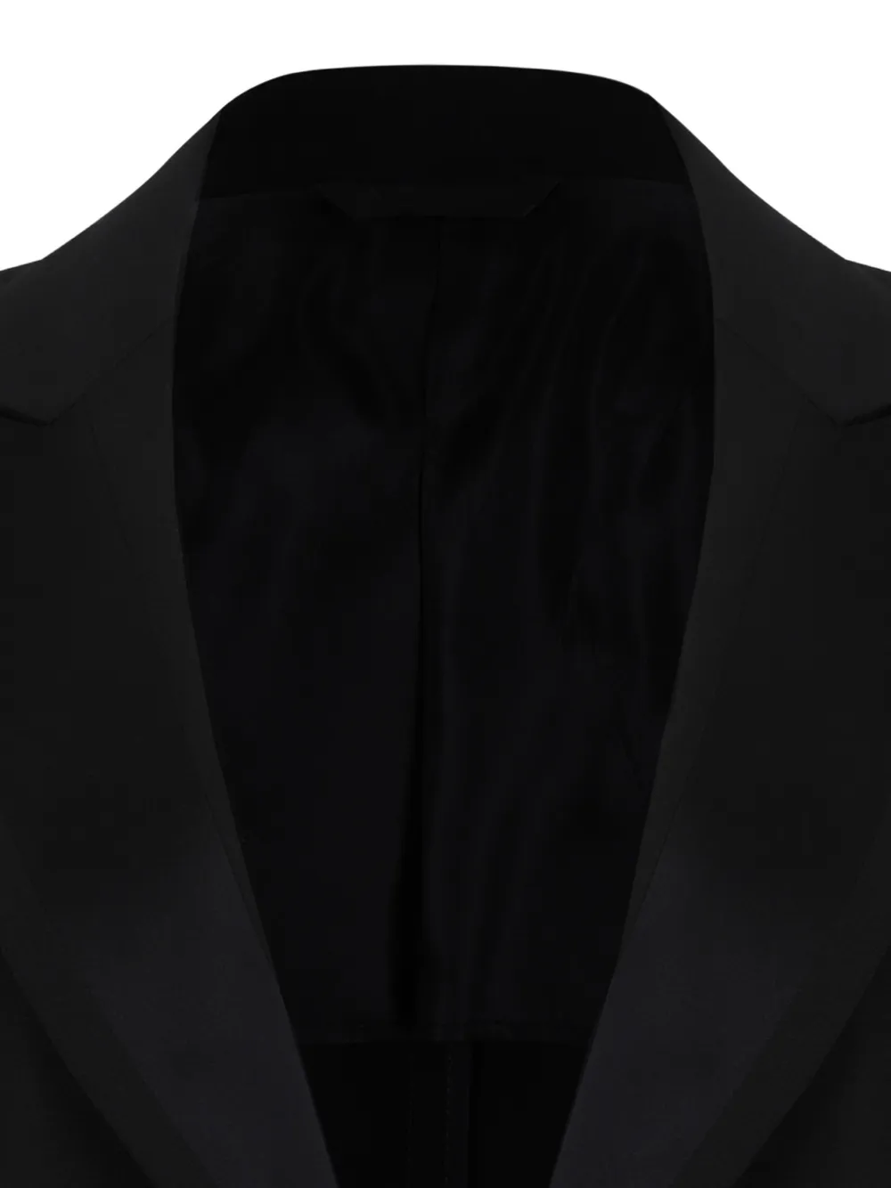  Tonello Blazer Con Solapas De Pico - Negro 