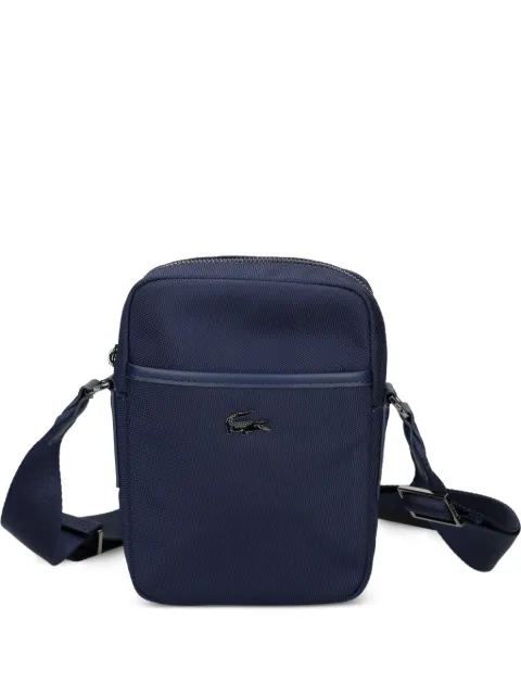Lacoste logo adjustable messenger bag