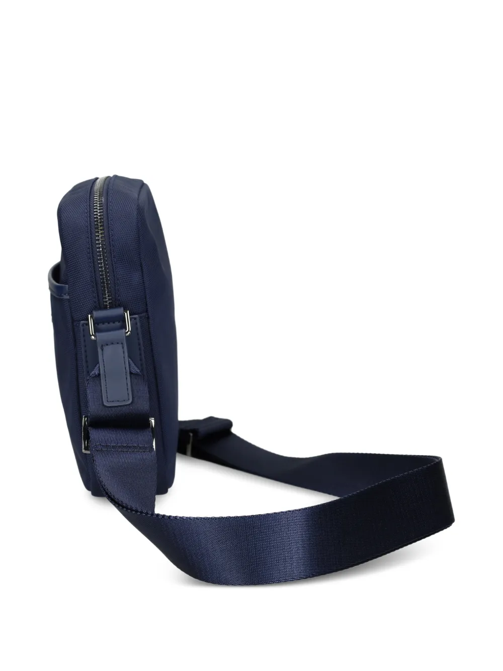  Lacoste Logo Adjustable Messenger Bag - Blue 