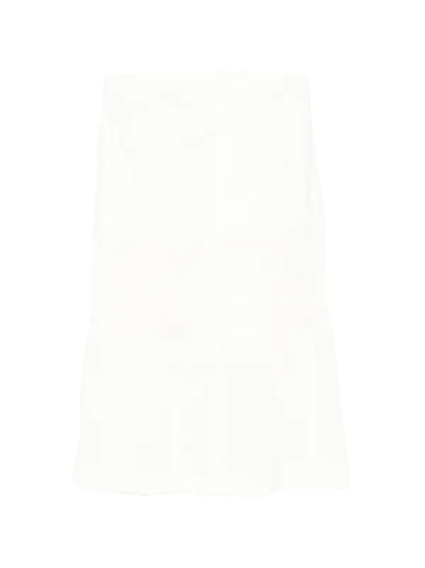 Sacai Panelled Skirt in White