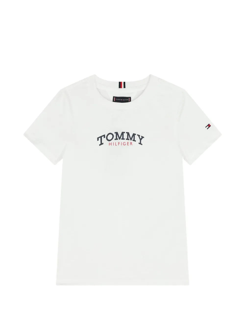 Tommy Hilfiger Junior Shorts set met logoprint Wit