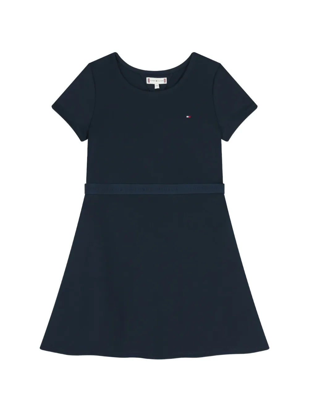 Tommy Hilfiger Junior Abito Essential a maniche corte - Blu