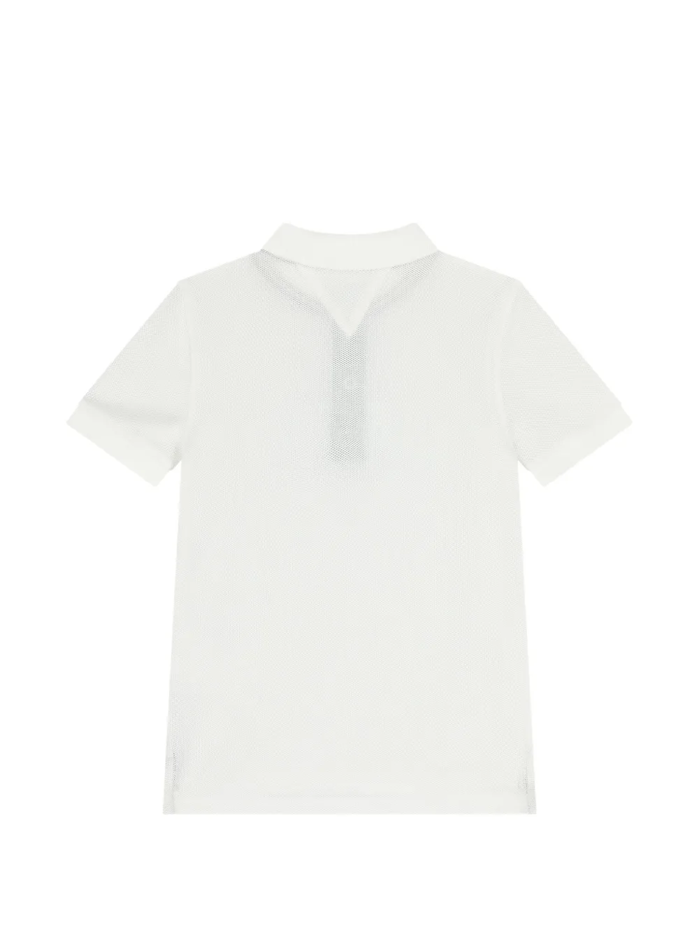 Tommy Hilfiger Junior Poloshirt met textuur Wit