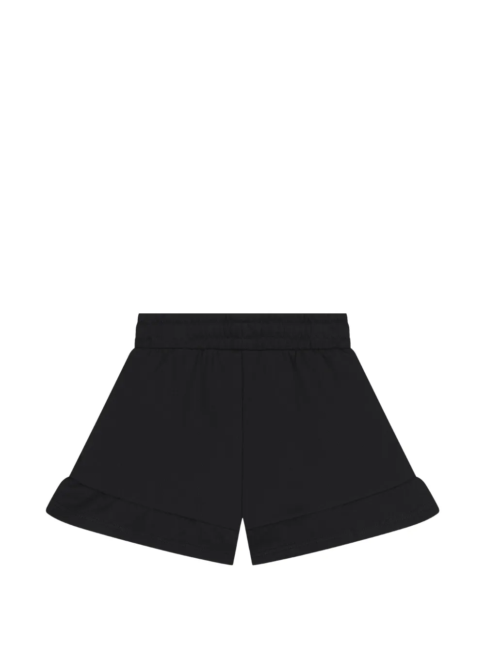 Moschino Kids Shorts met ruches Zwart