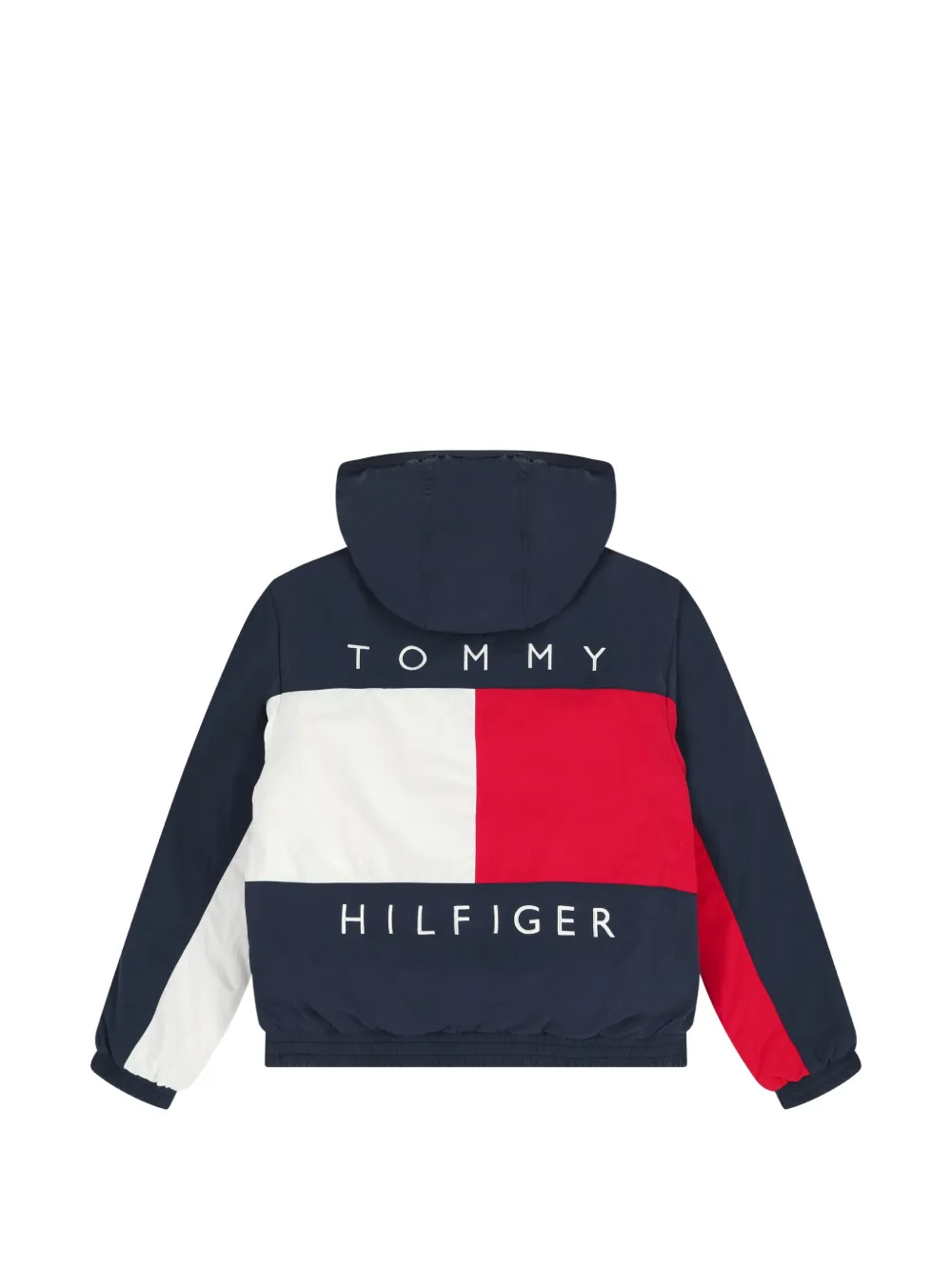 Tommy Hilfiger Junior Heritage jack met colourblocking Blauw
