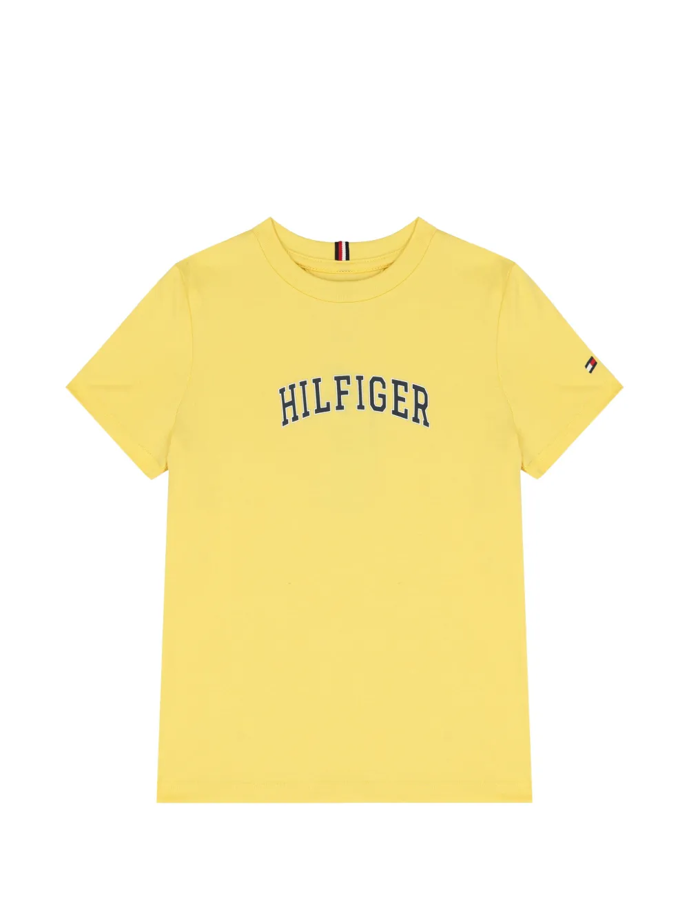 Tommy Hilfiger Junior T-shirt con logo - Giallo