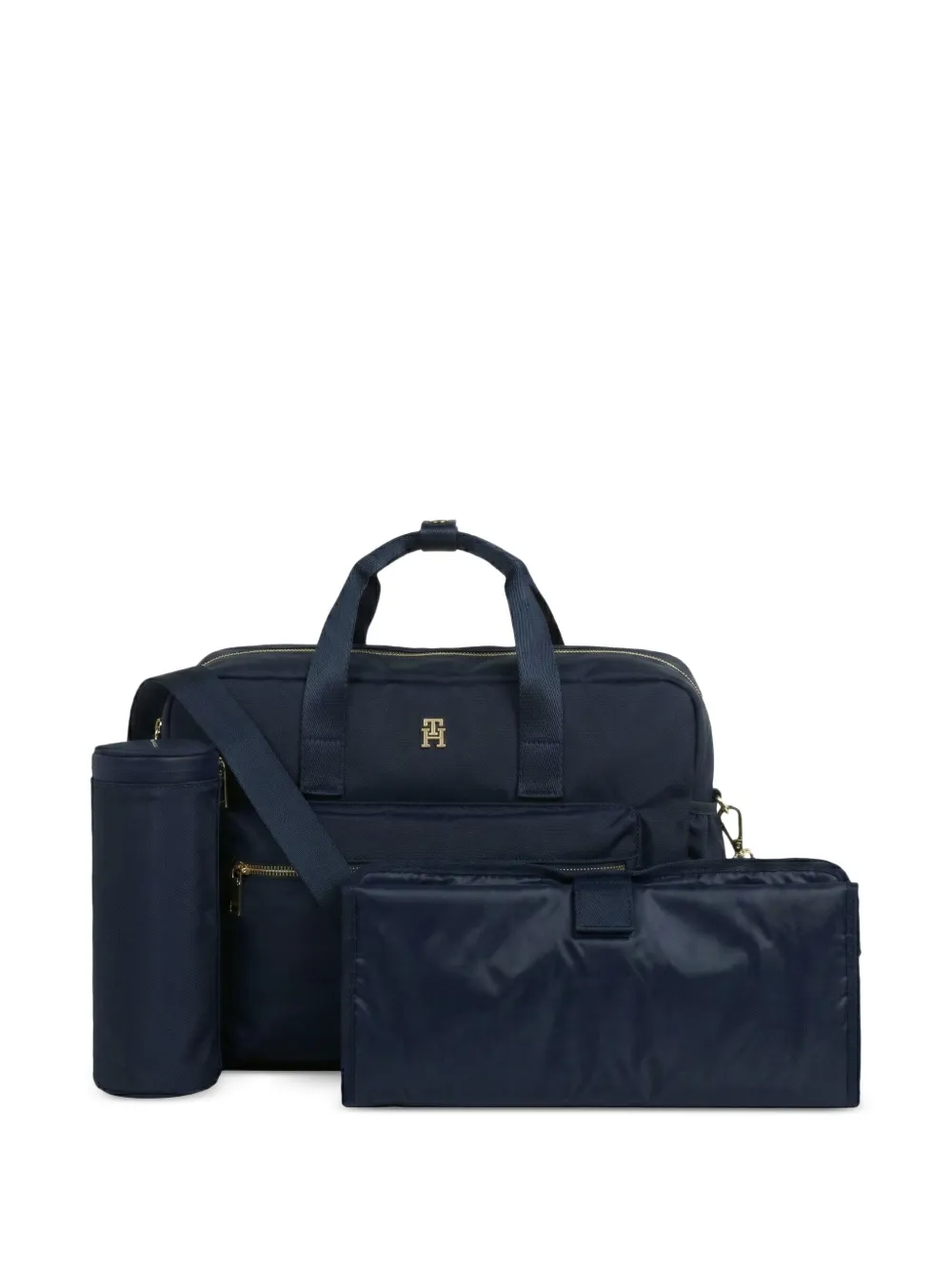 Tommy Hilfiger Junior TH Monogram Wickeltasche - Blau