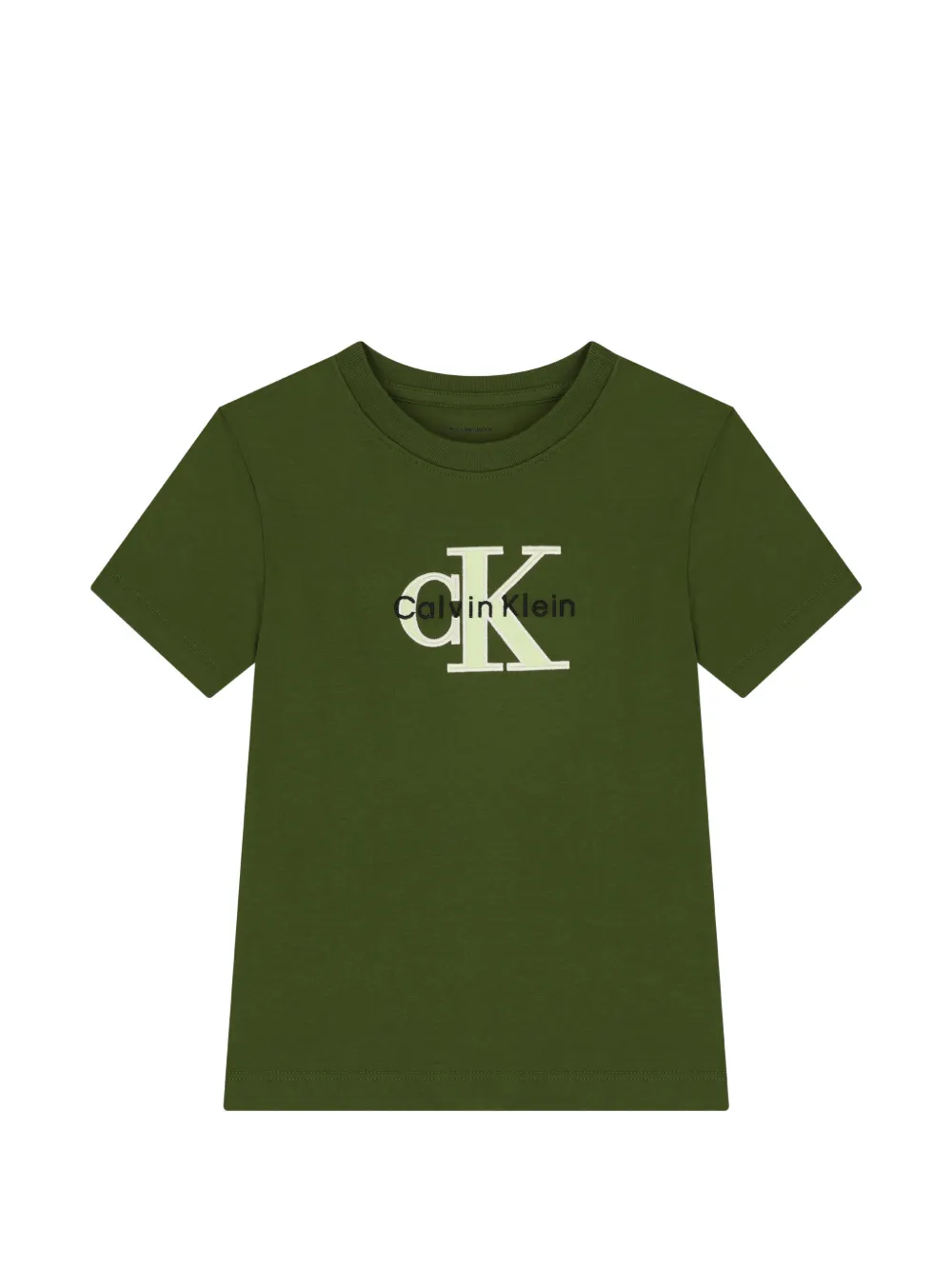 Calvin Klein Kids T-shirt con logo - Verde