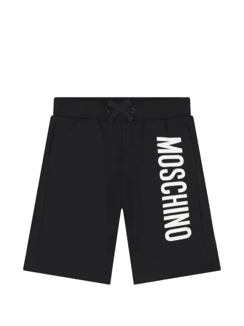 Moschino Kids logo shorts