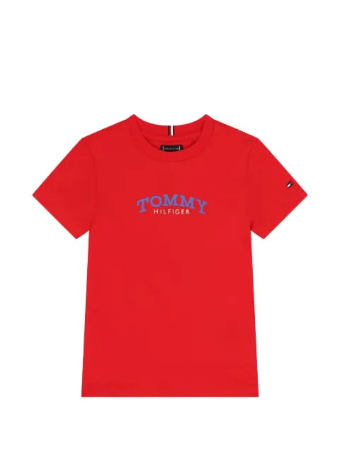 Tommy Hilfiger Junior T-shirt med rund hals og logo