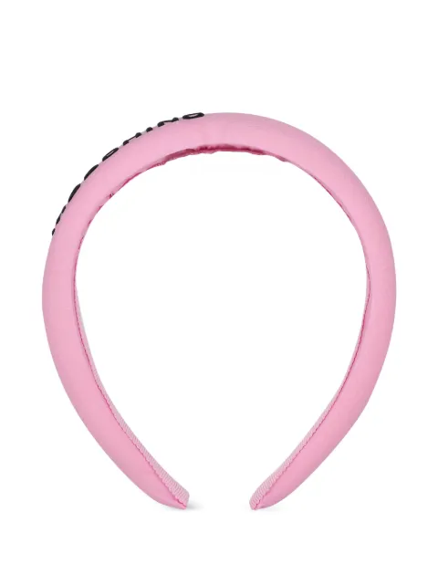 Moschino Kids Stirnband mit Logo