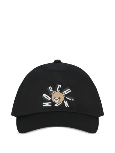 Moschino Kids appliqué baseball cap