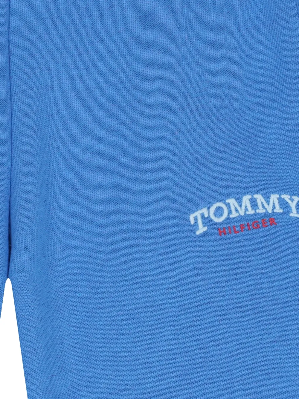 Tommy Hilfiger Junior Shorts met geborduurd logo Blauw