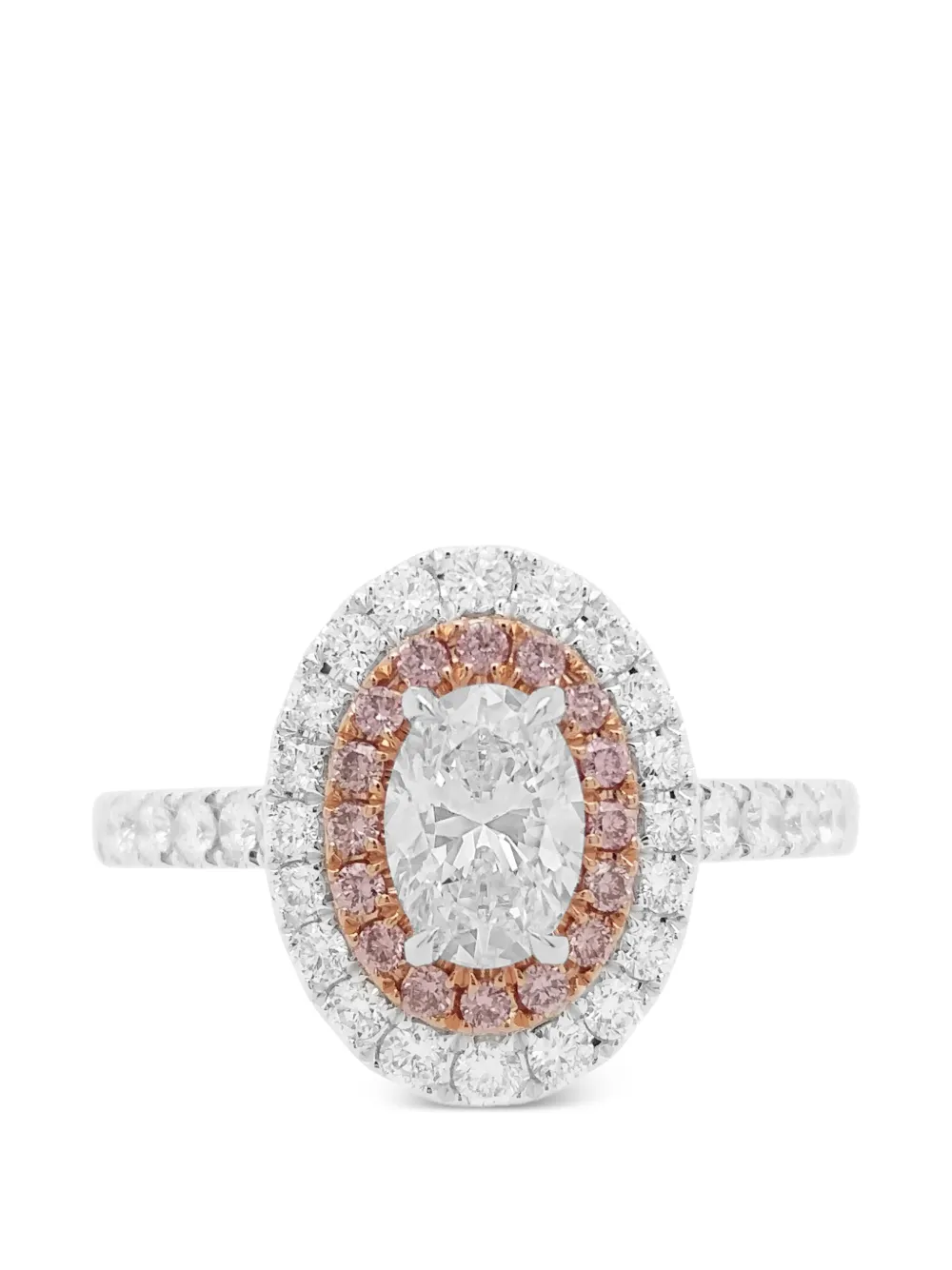 HYT Jewelry diamond cocktail ring - Argento