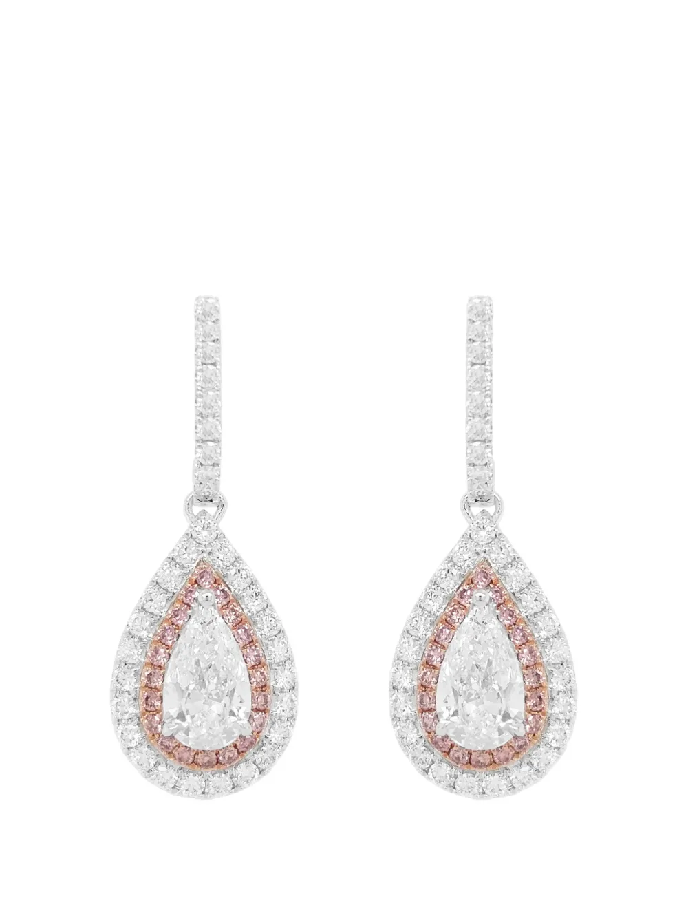 HYT Jewelry Orecchini pendenti con diamanti - Argento