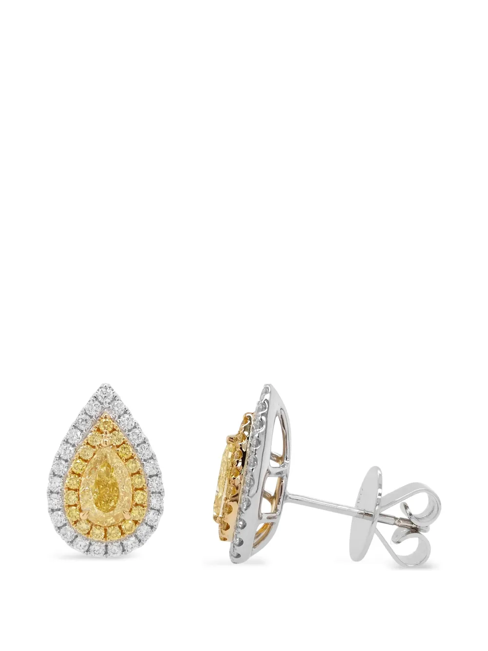 Teardrop Diamond Earrings