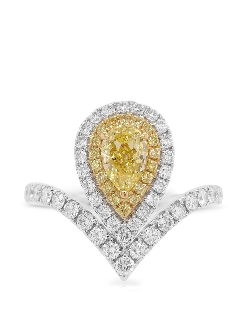 HYT Jewelry Anello con diamanti - Argento