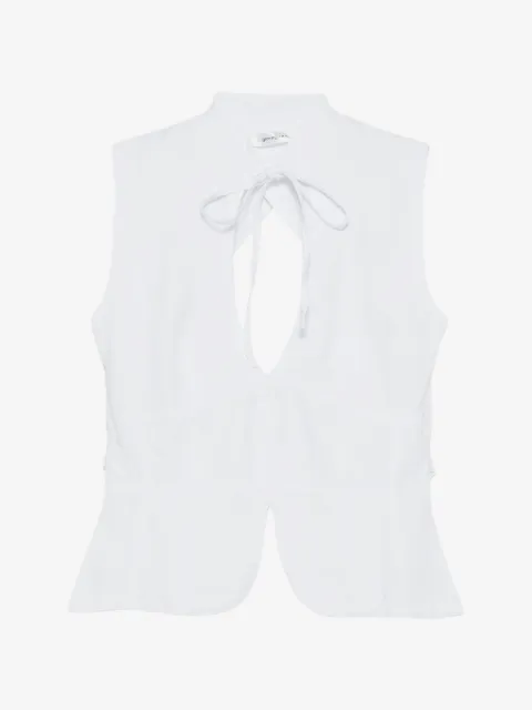 Gimaguas Coco tie-front top
