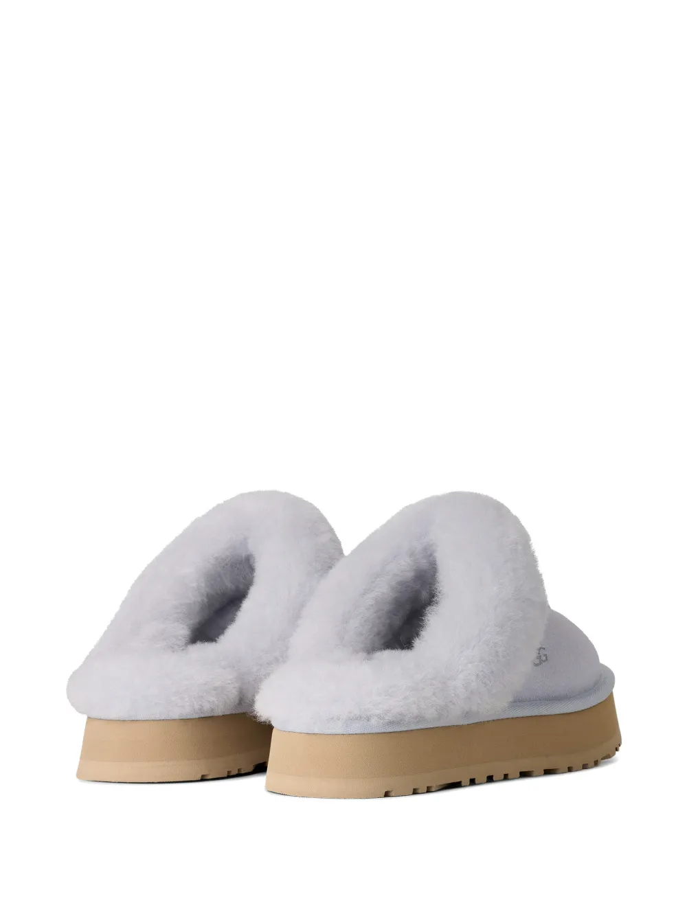 UGG Slippers met plateauzool Blauw