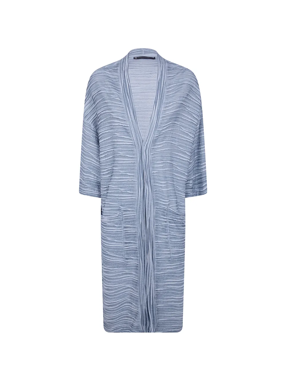 PierAntonioGaspari pleated cardigan - Blu